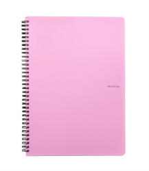 KARTON P+P Pastelini Pink A4 60 lapos vonalas spirálfüzet (8-067) - haztartasibolt