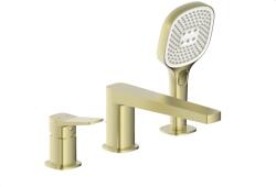 Armatura Malaga Brushed Light Gold kád és zuhany csaptelep fürdőkád fölé arany 4525-210-31 (452521031)