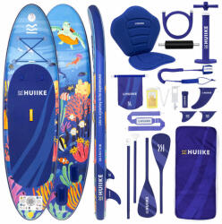 HUIIKE Stand Up Paddle Prémium Tartozékok, HUIIKE, Kék, Nagy Stabilitással 305 MM kék - decathlon - 160 000 Ft