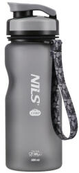Nils Camp NC1740 Tritán ivópalack 600 ml Szín: Fekete (ABI-15-02-035)