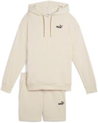 PUMA Felszerelés Puma Short Hooded Relaxed Sweat Suit 7 Tr Op, Bézs, Nők L bézs