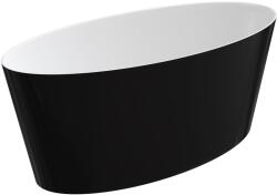 Omnires M+ 159x72 cm fekete/fehér (ROMA159BCP)