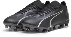 PUMA Férfi futballcipő - PUMA Ultra Match Fg/Ag 46 fekete|szürke