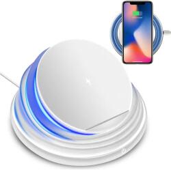 Qi 10 W összecsukható vezeték nélküli gyorstöltő, USB-C, univerzális (24023)