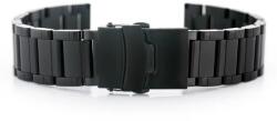  Pacific Model 10 fekete PVD acél óraszíj 24 mm széles (13247)