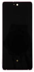 Samsung Galaxy S20 FE 5G LCD+érintő+előlap, Service Pack, lila