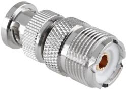 Lechpol BNC dugó - UHF (SO-239) aljzat koaxiális adapter CB rádióhoz (65229)