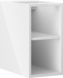 Mexen Box-A dulap deschis cu raft 25 cm, alb lucios - 91AX2-0250-470-0-00 (91AX2-0250-470-0-00)