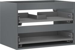 Mexen Box-A corp dulap lavoar 70 cm, 2 sertare, grafit mat - 91AX0-0700-470-2-66 (91AX0-0700-470-2-66)