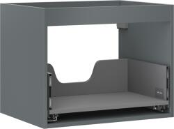 Mexen Box-A corp dulap sub chiuvetă 60 cm, 1 sertar, grafit mat - 91AX0-0600-470-1-66 (91AX0-0600-470-1-66)