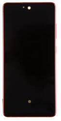 Samsung Galaxy S20 FE 5G G781 kijelző-modul LCD+érintő Cloud Red Service Pack