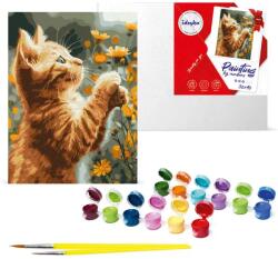 Számozott festőkészlet Rudy Fluffy, 30×40 cm vászon, ecsetekkel (22181)