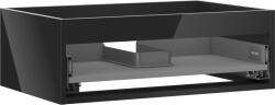 Mexen Box-A bază de dulap pentru chiuvetă 70 cm, 1 sertar, negru lucios - 91AX0-0700-235-1-70 (91AX0-0700-235-1-70)