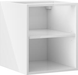 Mexen Box-A dulap deschis cu raft 40 cm, luciu alb - 91AX2-0400-470-0-00 (91AX2-0400-470-0-00)