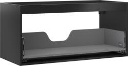 Mexen Box-A corp dulap lavoar 100 cm, 1 sertar, negru mat - 91AX0-1000-470-1-71 (91AX0-1000-470-1-71)