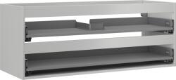 Mexen Box-A corp dulap lavoar 120 cm, 2 sertare, gri mat - 91AX0-1200-470-2-62 (91AX0-1200-470-2-62)