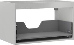 Mexen Box-A corp dulap sub chiuvetă 80 cm, 1 sertar, gri mat - 91AX0-0800-470-1-62 (91AX0-0800-470-1-62)