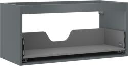 Mexen Box-A corp dulap pentru chiuvetă de 100 cm, 1 sertar, grafit mat - 91AX0-1000-470-1-66 (91AX0-1000-470-1-66)