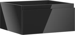 Mexen Orio dulap baie pentru lavoar 50 cm, 1 sertar, negru lucios - 91A10-05023-1-BF70 (91A10-05023-1-BF70)