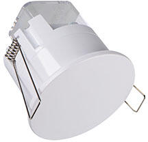Kanlux Mikrohullámú mozgásérzékelő, mennyezetbe süllyeszthető, IP54 fröccsenő víz ellen védett, max 1200W LED, PRESENSOR-O-WR-W PT (38752)