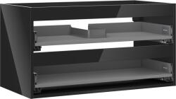Mexen Box-A corp dulap sub chiuvetă 90 cm, 2 sertare, negru lucios - 91AX0-0900-470-2-70 (91AX0-0900-470-2-70)