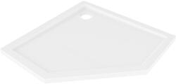 Mexen Flow cadă de duș pentagonală slim 80 x 80 cm, alb lucios - 46P108080 (46P108080)