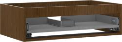 Mexen Box-A corp dulap sub chiuvetă 80 cm, 1 sertar, nuc - 91AX0-0800-235-1-86 (91AX0-0800-235-1-86)