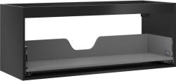 Mexen Box-A corp dulap pentru lavoar 120 cm, 1 sertar, negru mat - 91AX0-1200-470-1-71 (91AX0-1200-470-1-71)