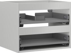 Mexen Box-A corp dulap sub lavoar 60 cm, 2 sertare, gri mat - 91AX0-0600-470-2-62 (91AX0-0600-470-2-62)
