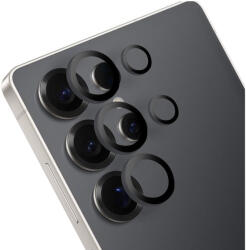 Obal: me Samsung Galaxy S25 Ultra tempered glass kamera védő üvegfólia, fekete (57983125809)