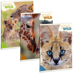 Ars Una Máté Bence Icons of the Wild A/4 extra kapcsos füzet-sima (53804921) - kes