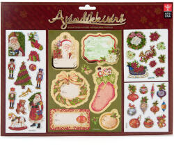 Ars Una zöld díszes nagy ajándékkísérő matrica - 2D (91234582)