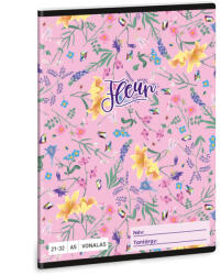 Ars Una Fleur A/5 vonalas füzet 21-32 (53623669)
