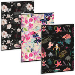 Ars Una Flowers-mix A/4 extra kapcsos füzet-négyzethálós (53125217) - kes