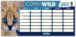 Ars Una Máté Bence Icons of the Wild-Serval órarend (50495030)