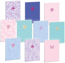 Ars Una Soft touch Spring-mix A/4 extra kapcsos füzet-ponthálós (53103789)