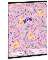 Ars Una Fleur A/5 sima füzet 20-32 (53613660) - kes