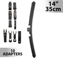 Carguard Ablaktörlő 14"/35 cm - 10 db adapterrel Carguard 55734N (55734N) - globalsales