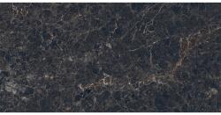 Mexen Slik Emperador Black fényesre mázolt gres rektifikált G1, padló- és fali csempe 120 x 60 cm, magasfényű - TL207-120-060-01 (TL207-120-060-01)