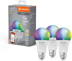 OSRAM LED izzó E27 9, 5 W = 75 W 1055 lm RGBW CCT Dimmelhető SMART+ WiFi Klasszikus Ledvance (4058075778955)