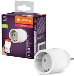 OSRAM Okos EU konnektor 230V 10A fogyasztásmérő SMART+ ZigBee dugó Ledvance (4099854295232)