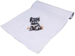  Textil tetra kifogó farkas mintával 140*140cm - babyshopkaposvar