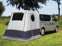 REIMO elősátor a Toyoty Hiace hátsó ajtajára