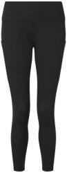 TriDri® Női 7/8-os leggings újrahasznosított poliészterből - Fekete | XS (TR533-1000407956)