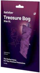  Satisfyer Treasure Bag XL - tároló táska - extra nagy (lila) - erotikashow