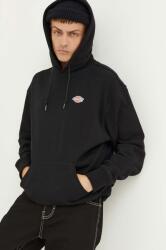 Dickies pamut melegítőfelső fekete, férfi, sima, kapucnis - fekete L