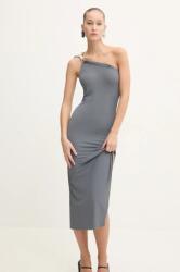 Rick Owens Lilies ruha szürke, midi, testhezálló, LI02D5534CVI - szürke 38