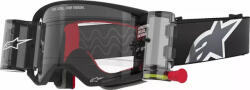 Alpinestars Supertech Corp Szemüveg Roll-off Fekete-szürke, Viztiszta Lencsével (5100425-1518)