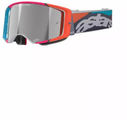 Alpinestars Supertech Corp Szemüveg Multi Color, Ezüst Tükrős Lencsével (5100325-9309)