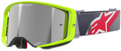 Alpinestars Vision 8 Wodmark Szemüveg Acid-fehér Ezüst Tükrős Lencsével (m150-985)